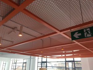 Metal Mesh Ceiling | Welding & Metal Fabrication in Kent | BTM Engineering & Fabrication Ltd